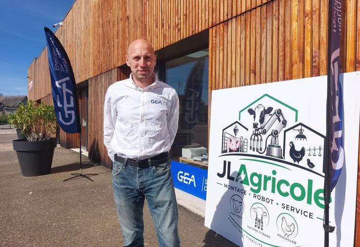 Patrick Bertin est le gérant de l'EURL JLAgricole, concessionnaire GEA, créée en juillet 2026.